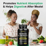 Load image into Gallery viewer, Prebiotics and Probiotics Capsules - Supports Gut Health, Digestion, Metabolism, and Weight Management, Regulating Emotions
