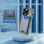 Load image into Gallery viewer, Luxury Transparent Card Slot Holder Wallet Case
