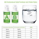 Load image into Gallery viewer, Hydroponic Nutrients Fertilizer AB Solution Set Hydroponic Garden Plant Food Plant Fertilizer For Flowers Vegetables Nutrients
