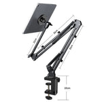 Load image into Gallery viewer, Adjustable Folding Tablet Stand with MagSafe Magnetic Strong Magnet Lazy Bed Desk Phone Holder for iPad Pro 12.9 Samsung Tablets
