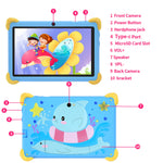 Load image into Gallery viewer, 2025 New 7 Inch Cartoon Pattern Kids' tablets Quad Core 4GB RAM 64GB ROM 5G WiFi Learning Education Games Tablet Children's Gift
