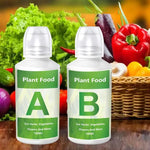 Load image into Gallery viewer, Hydroponic Nutrients Fertilizer AB Solution Set Hydroponic Garden Plant Food Plant Fertilizer For Flowers Vegetables Nutrients
