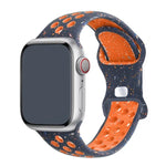 Load image into Gallery viewer, Silicone Strap For Apple Watch Band 45mm 44mm 40mm 49mm 41mm 38mm 42mm Sport bracelet iWatch Ultra 2 Series 9 8 7 6 se for nike
