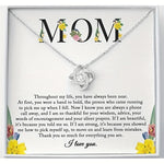 Load image into Gallery viewer, Sentimental To My Mom Necklace - Perfect Mom Gift From Daughter for Birthday, Mother's Day, Christmas - Show Your Love
