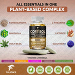 Load image into Gallery viewer, Cortisol Supplement, Hormone Balance, Magnesium, Ashwagandha, Rhodiola, L-Theanine, Vitamin B6 &amp; B12, Mood, Focus, Sleep Support
