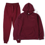 Load image into Gallery viewer, Men's Sports Suits Fashion Tracksuit Women Hoodies + Pants Two Pieces Sets Running Casual Sweatshirts Sweatpants Men's Clothing
