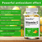 Load image into Gallery viewer, Vitamin C 1000 Mg - with Citrus, Rosehip, Immune Support, Collagen Production, Skin Health, Antioxidant, 120 Capsules
