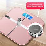 Load image into Gallery viewer, LED Display Weight Loss Weighing Device Smart Body Weight Scale USB Charging Precision Electronic Scale for Home Office Adult
