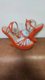 Load image into Gallery viewer, Open Toe Strange Style Heels Sandals Women Sexy T-Strap Solid Round Toe Street Party Sandals New Candy Color Sweet Hotties Shoes
