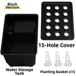 Load image into Gallery viewer, For Indoor Gardening 32*22*18cm 15-hole System Compact Garden Solution Hydroponics Indoor Herb Garden Easy To Clean
