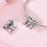 Load image into Gallery viewer, Original 925 Sterling Silver Charms Heart Bead Love Mom Pendant Fit Original Bracelet For Women DIY Jewelry Mother's Day Gift
