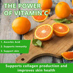 Load image into Gallery viewer, Vitamin C 1000 Mg - with Citrus, Rosehip, Immune Support, Collagen Production, Skin Health, Antioxidant, 120 Capsules
