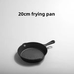 Load image into Gallery viewer, Cast Iron Pan Uncoated Frying Pan Small Frying Egg Pan Household Pan Kitchenware Set Oil Splashing Pan Cast Iron Cookware Frying

