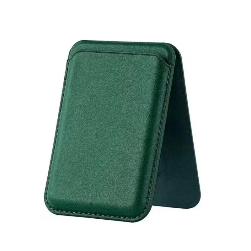 Strong Magnetic Leather Wallet With Hide Stand Case For Magsafe For iPhone 15PM 14 13 Pro Max Mag Safe Card Holder Pocket Cover