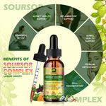 Load image into Gallery viewer, BEWORTHS 60ML Soursop Graviola Extract Drops Black Seed Oil Support Immunity and Kidney Health,Detox,Antioxidation Gluten-Free
