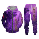Load image into Gallery viewer, Men Zipper Hoodie Suit Autumn Winter Tracksuit Animal Lion 3D Print Sweatshirts Pants Sets Casual Oversize Clothing High-quality
