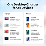 Load image into Gallery viewer, UGREEN 200W GaN Charger Desktop Laptop Fast Charger 6 in 1 Adapter For iPhone 17 16 Pro Xiaomi Samsung Tablets Macbook Charger
