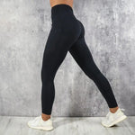 Load image into Gallery viewer, Yoga Fitness Women Leggings High Waist Tights with Pocket Gym Workout Running Stretchy Sexy Butt Liftting Casual Skinny Pants
