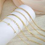 Load image into Gallery viewer, Gold Bracelets for Women, Elegant Adjustable 14K Gold Plated Trendy Minimalist Dainty Bracelet for Everyday Wear
