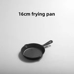 Load image into Gallery viewer, Cast Iron Pan Uncoated Frying Pan Small Frying Egg Pan Household Pan Kitchenware Set Oil Splashing Pan Cast Iron Cookware Frying
