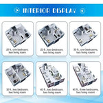 Load image into Gallery viewer, Customized Prefabricated Foldable Container Home: Weatherproof &amp; Wind-Resistant Design Construction Site Foldable Dormitory
