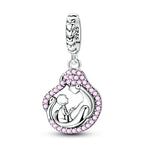 Load image into Gallery viewer, Original 925 Sterling Silver Charms Heart Bead Love Mom Pendant Fit Original Bracelet For Women DIY Jewelry Mother's Day Gift
