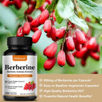 Load image into Gallery viewer, Berberine 500 Mg Dietary Supplement - Metabolism, Healthy Weight Management, Circulatory Health, Blood Lipids, Blood Sugar
