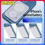 Load image into Gallery viewer, 3 in 1 Magnetic Wireless Power Bank Portable Charger Fast Charging Powerbank 10000mAh External Battery For iPhone iWatch AirPods
