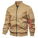 Load image into Gallery viewer, Bomber Jacket Men Winter Autumn College Camouflage Jackets Men Motorcycle Coat Windproof Army Pilot Military Jacket Streetwear

