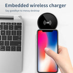 Load image into Gallery viewer, Built in Desktop Device Fast Wireless Charger 30W Quick Charger 3.0 Embedded Caricabatter Tipe C Chargeur Induction Charging
