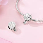 Load image into Gallery viewer, 925 Sterling Silver Mom Is A Forever Friend Charms Beads For Women Fit Original Bracelet DIY Mother's Day Jewelry Gifts

