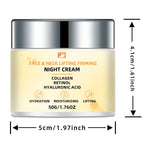 Load image into Gallery viewer, Face &amp; Neck Lifting Firming Night Cream: Firms Face &amp; Neck, Hydrates &amp; Smooths Light Skin. Non-Greasy, Skincare Lovers' Choice
