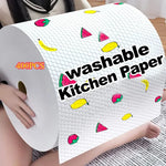 Load image into Gallery viewer, 400Pcs Washable Kitchen Paper Towels Dual-Purpose Dry &amp; Wet Cleaning Cloth Disposable Dishwashing Paper Cleaning Specialty Paper
