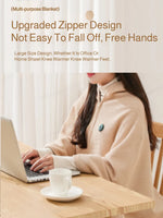 Load image into Gallery viewer, Electric Blanket Heated Shawl USB Warming Blanket Portable Washable Graphene Heating Blanket for Winter
