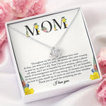 Load image into Gallery viewer, Sentimental To My Mom Necklace - Perfect Mom Gift From Daughter for Birthday, Mother's Day, Christmas - Show Your Love
