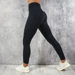 Load image into Gallery viewer, Yoga Fitness Women Leggings High Waist Tights with Pocket Gym Workout Running Stretchy Sexy Butt Liftting Casual Skinny Pants

