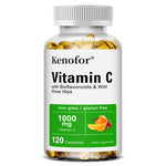 Load image into Gallery viewer, Vitamin C 1000 Mg - with Citrus, Rosehip, Immune Support, Collagen Production, Skin Health, Antioxidant, 120 Capsules
