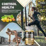 Load image into Gallery viewer, Cortisol Supplement, Hormone Balance, Magnesium, Ashwagandha, Rhodiola, L-Theanine, Vitamin B6 &amp; B12, Mood, Focus, Sleep Support
