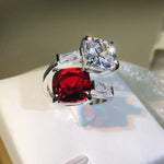 Load image into Gallery viewer, Fire Ruby Red Ring
