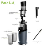 Load image into Gallery viewer, BioloMix 200W Cold Pressed Juicer with 78mm Feed Slot, Crushed Juice Extractor Fits Whole Fruits and Vegetables, Easy to Clean
