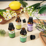 Load image into Gallery viewer, PHATOIL 1PCS Aromatherapy Essential Oil 30ml Lemon Eucalyptus Lavender Bergamot Jasmine Juniper Rose Vanilla Aroma Essential Oil
