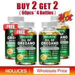 Load image into Gallery viewer, Oregano Oil Softgels, Promote Digestion, Gut Health, Immune &amp; Energy Support, Anti-oxidation, Organic Foods Supplement, Non-GMO
