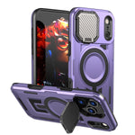 Load image into Gallery viewer, Shockproof Armor Case For iPhone 17 Air 16 Plus 15 14 13 12 17 Pro Max For Magsafe Wireless Charging Camera Protection Cover
