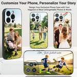 Load image into Gallery viewer, Custom Matte Case For iPhone 17 16 15 14 13 12 11 Pro Max Mini SE XS XR 7 8 Plus DIY Personalized Photo Picture Soft Cover Funda
