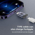 Load image into Gallery viewer, Elough USB C To Lightning adapter for iPhone 15 Fast charging Data Transfer type c to usb Adapter for IOS to Micro usb Android

