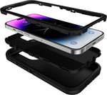Load image into Gallery viewer, 3 IN 1 Heavy Duty Armor Shockproof Dust-Proof Case For iPhone 15 14 13 12 11 16Pro MAX  MINI XSMAX XR X XS SE 6 7 8 PLUS Cover
