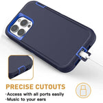 Load image into Gallery viewer, 3 IN 1 Heavy Duty Armor Shockproof Dust-Proof Case For iPhone 15 14 13 12 11 16Pro MAX  MINI XSMAX XR X XS SE 6 7 8 PLUS Cover
