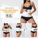 Load image into Gallery viewer, New Adjustable Waist Trainer for Women Double Belts Neoprene Corset with Zipper Workout Cincher for Tummy Control &amp; Back Support
