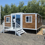 Load image into Gallery viewer, Customized Prefabricated Foldable Container Home: Weatherproof &amp; Wind-Resistant Design Construction Site Foldable Dormitory
