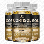 Load image into Gallery viewer, Cortisol Supplement, Hormone Balance, Magnesium, Ashwagandha, Rhodiola, L-Theanine, Vitamin B6 &amp; B12, Mood, Focus, Sleep Support
